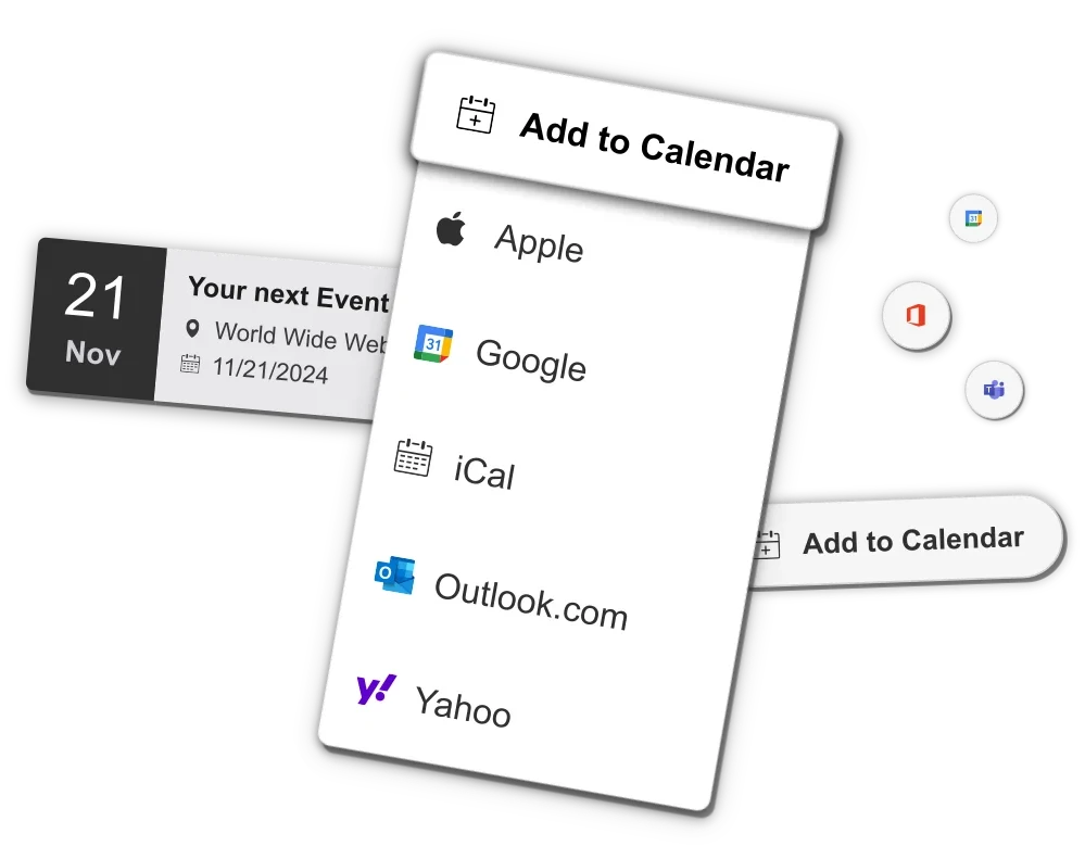 Add to Calendar Button